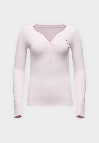 HOLLISTER Tričko 'HERITAGE' – pink: přední strana