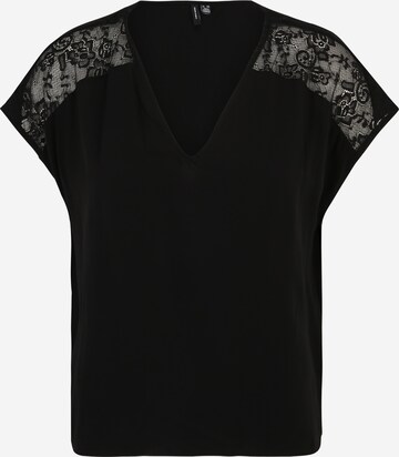 Vero Moda Petite Blouse 'RUSK' in Black: front