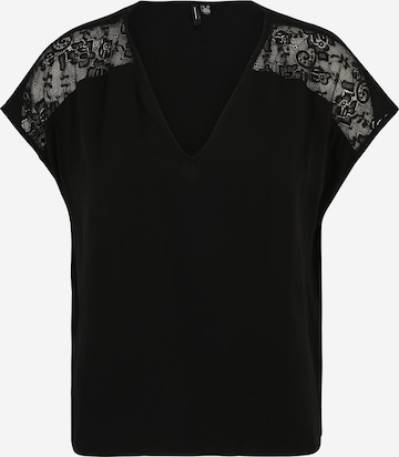 Vero Moda Petite Bluzka 'RUSK' w kolorze czarny: przód