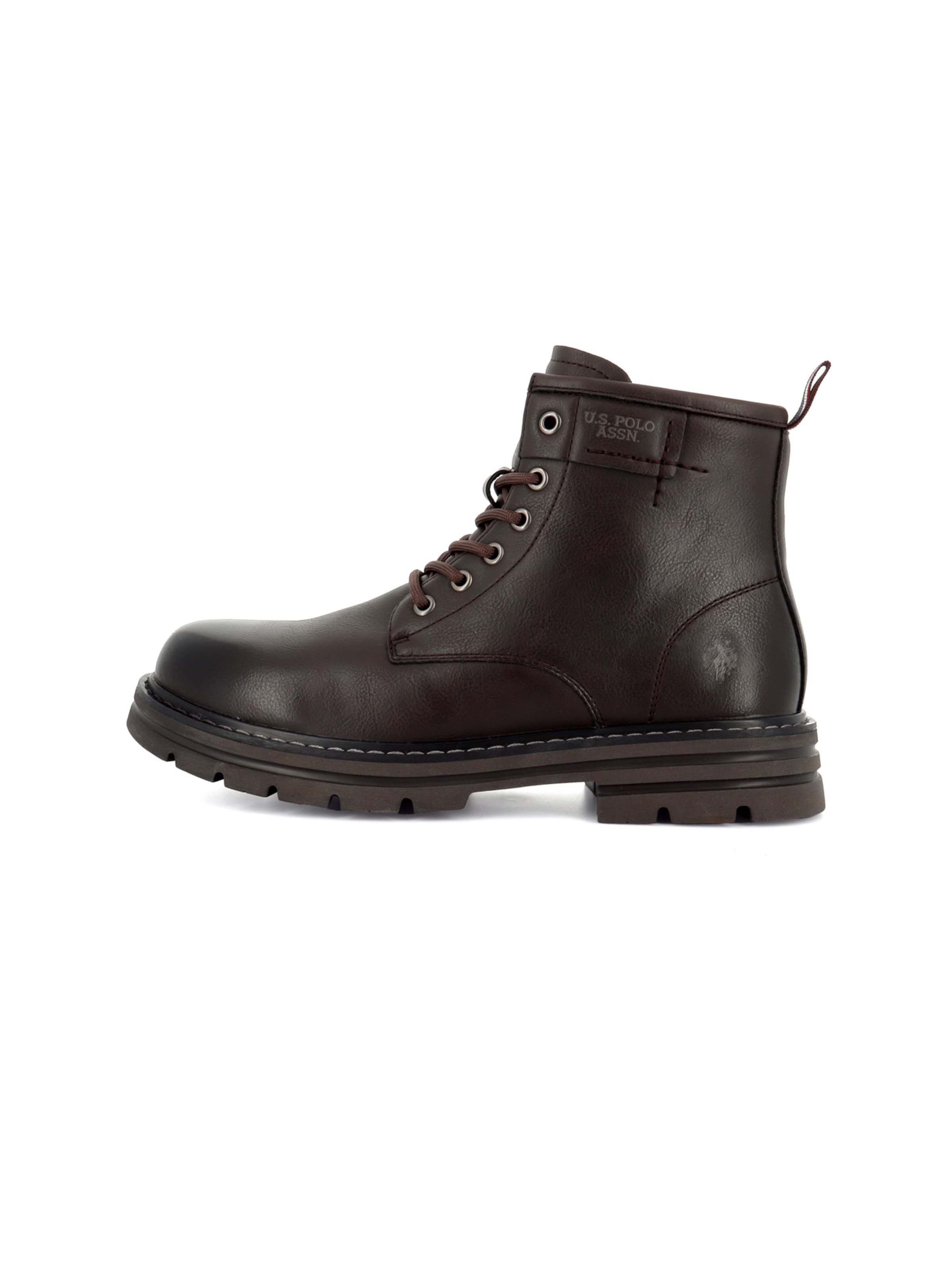 Bottines à lacets 'Berny' US POLO ASSN. en marron