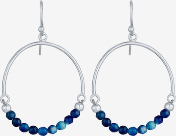 Boucles d'oreilles ELLI en argent : devant