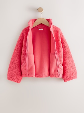 Next Fleecová mikina – pink