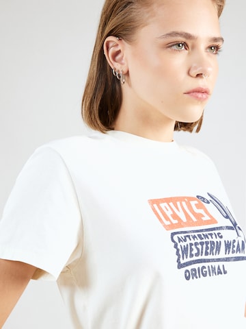 LEVI'S ® - Camisa 'Graphic Classic Tee' em branco