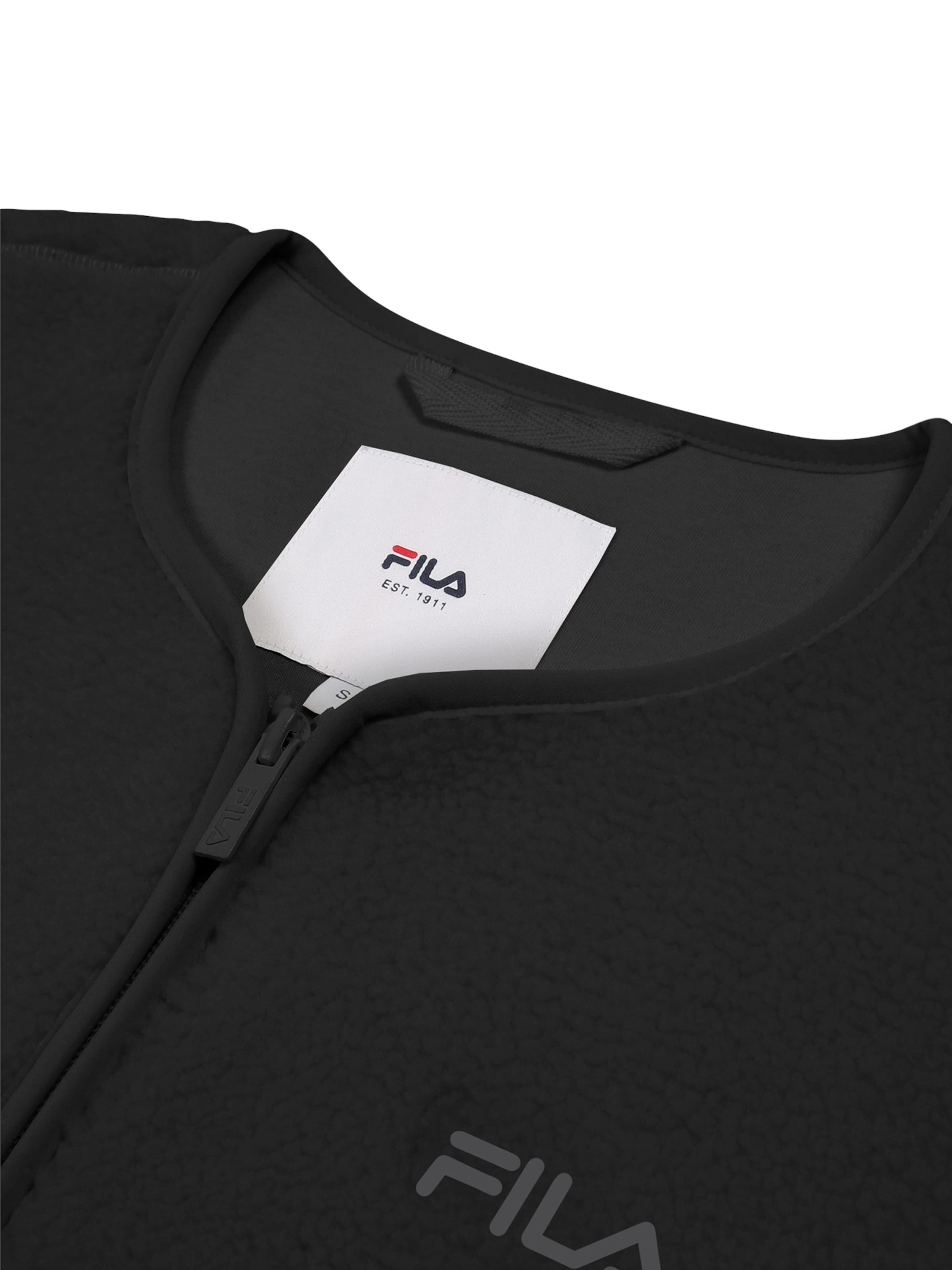 FILA Флисовая куртка 'Cassiano' в Черный