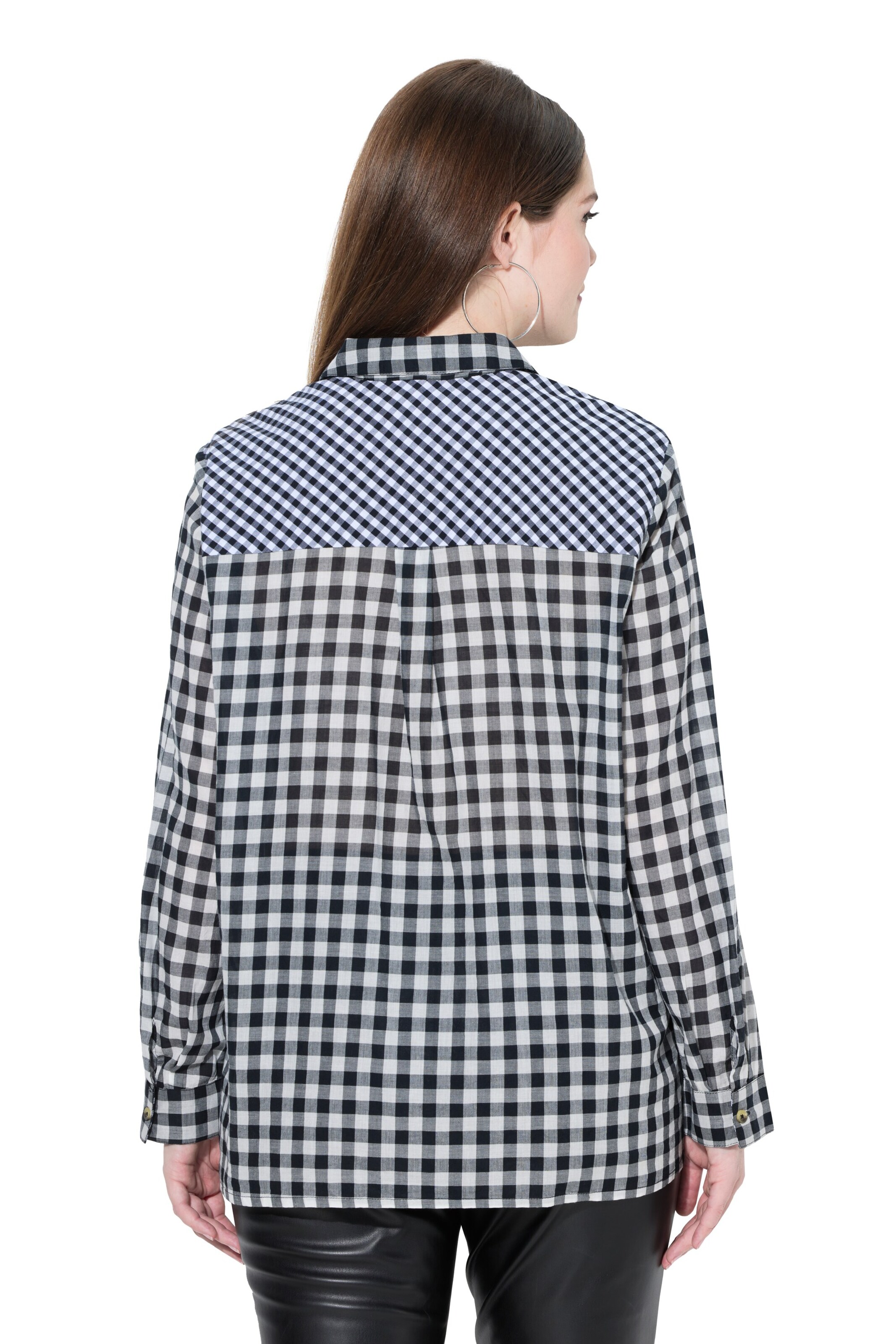 Ulla Popken Bluse in Schwarz