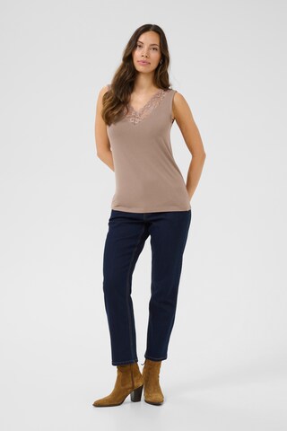Cream Top 'CRTrulla' in Beige