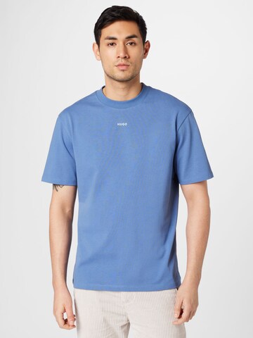 HUGO Shirt 'Dapolino' in Blue: front