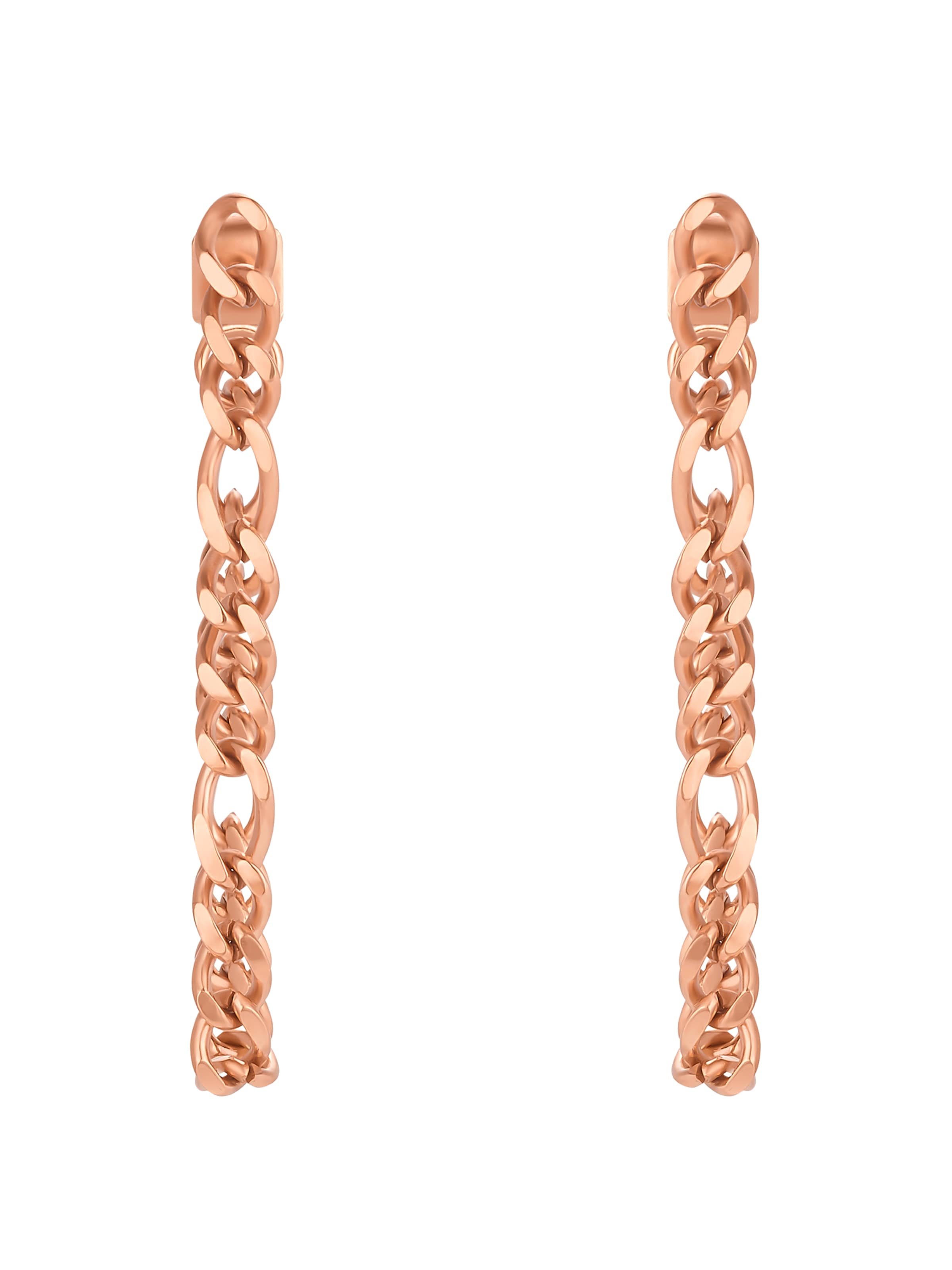 Boucles d'oreilles 'Nea' Heideman en or : devant