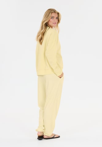 Athlecia Sweatshirt 'Crecy' in Yellow
