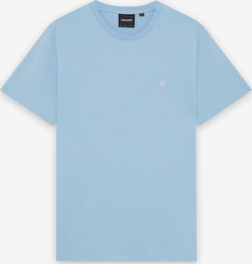 Lyle & Scott Shirt 'Lyle & Scott - Heren t-shirt' in Blauw: voorkant
