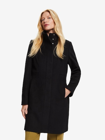 ESPRIT Winter Coat in Black: front