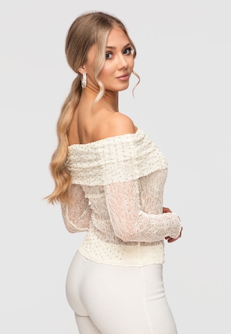 Ombre Shirt in Beige