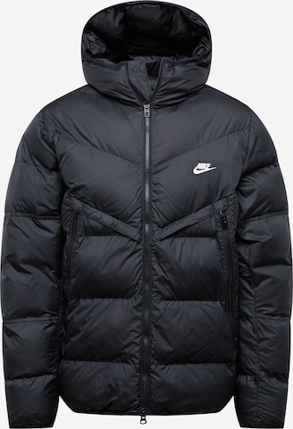 Nike Sportswear Kurtka zimowa w kolorze czarny: przód