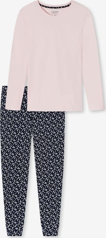 uncover by SCHIESSER Pajama ' UNCOVER Night ' in Blue: front