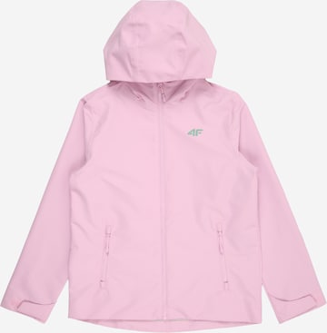 4F Junior - Chaqueta deportiva en rosa: frente