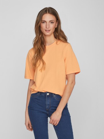 VILA - Camiseta 'DREAMERS' en naranja: frente