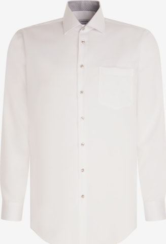 Coupe regular Chemise business SEIDENSTICKER en blanc : devant