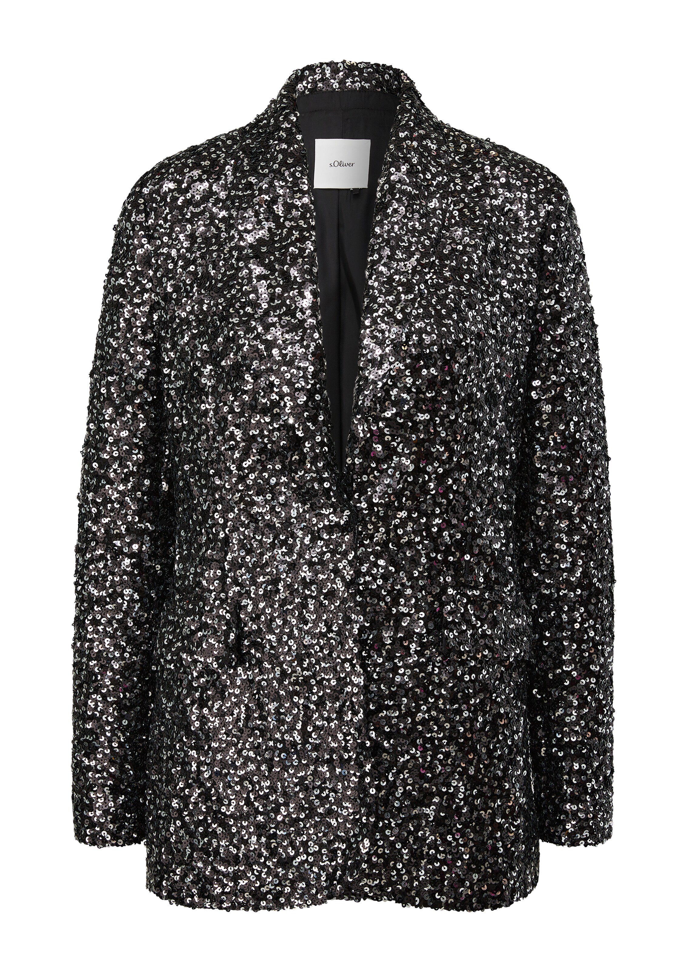 s.Oliver BLACK LABEL Blazer in Schwarz: Vorderseite