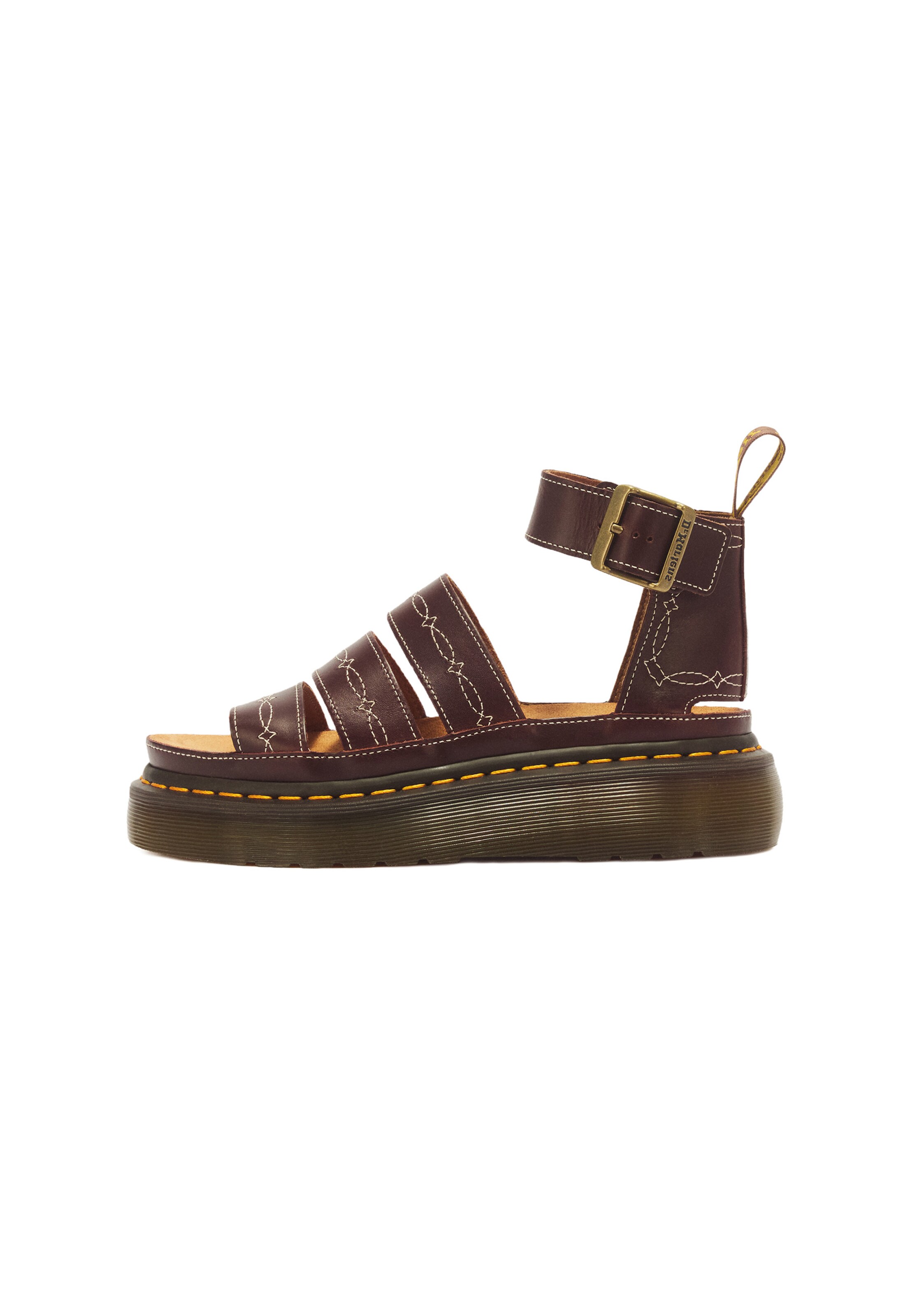 Dr. Martens Босоножки 'Clarissa' в Коричневый: спереди