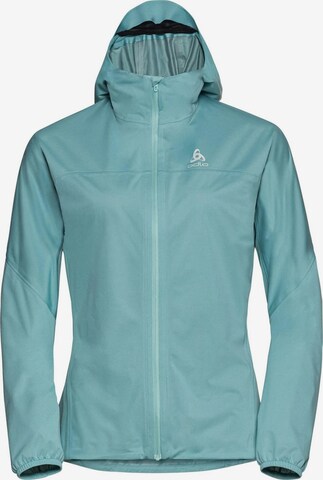 ODLO Athletic Jacket in Blue: front