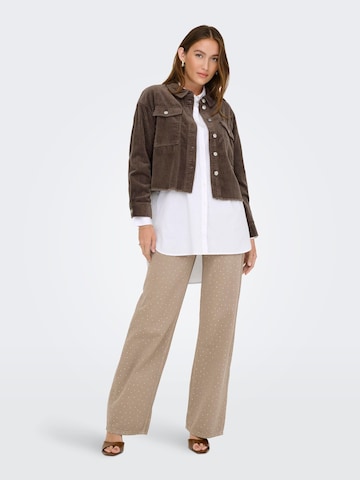Veste mi-saison 'ONLMarina-Eny' ONLY en marron