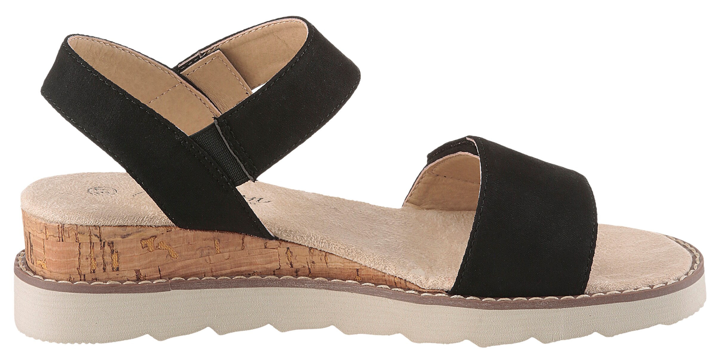 Aniston Sandals in Black