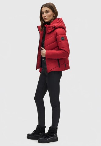 MARIKOO Winterjacke in Rot