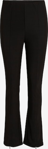 VILA Regular Pants in Black: front