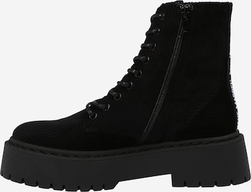 STEVE MADDEN Lace-Up Ankle Boots 'SKYLAR' in Black