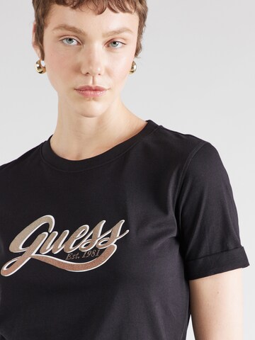 GUESS T-Shirt in Schwarz