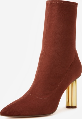 Katy Perry Ankle Boots in Brown: front