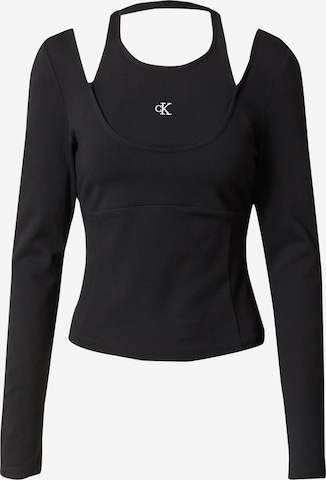 Calvin Klein Jeans Skjorte i svart: forside