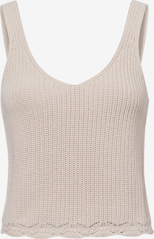 Marie Lund Top in Beige: front
