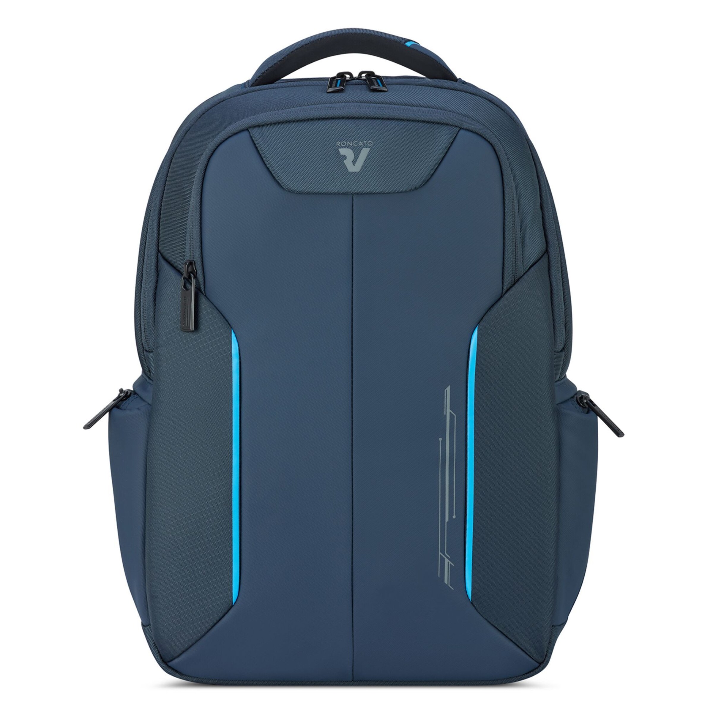 Roncato Backpack 'Interface' in Blue: front