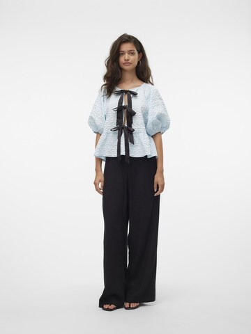 VERO MODA Bluse in Blau