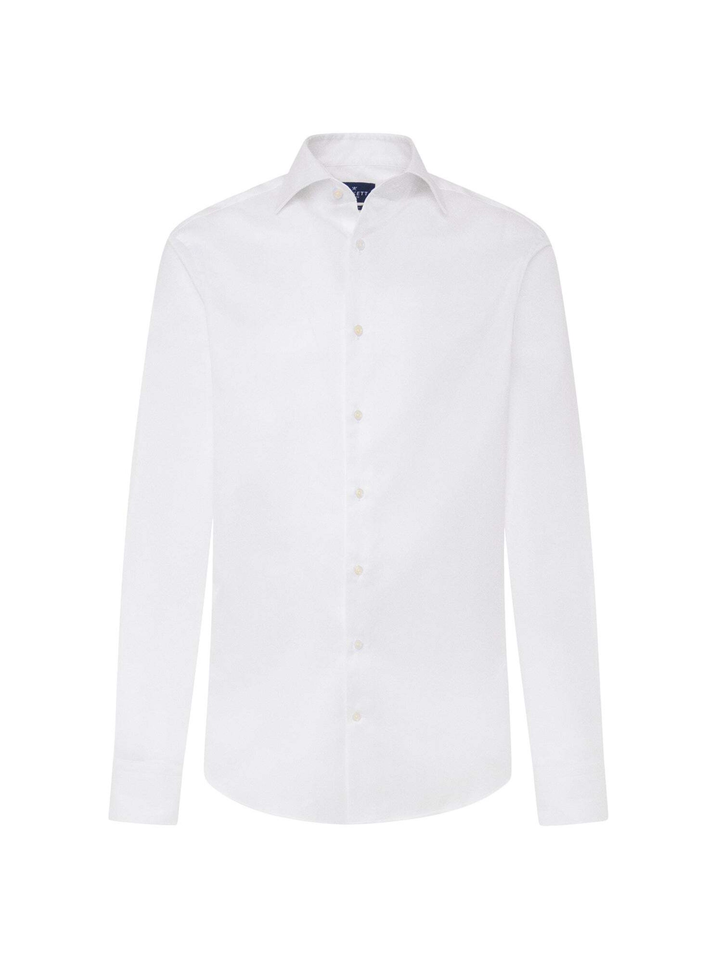 Hackett London Slim fit Overhemd in Wit: voorkant
