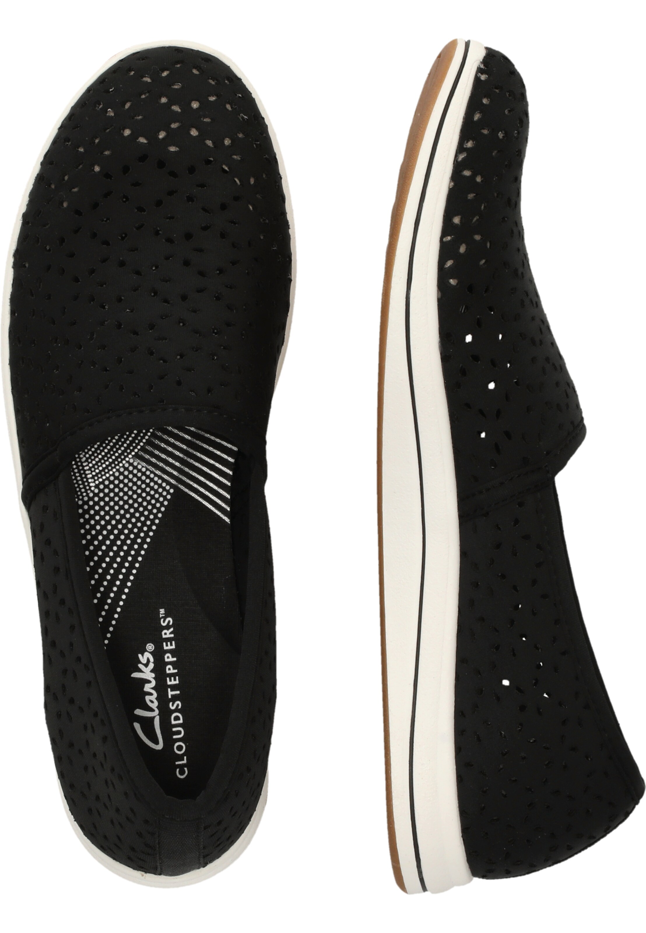 CLARKS Ballerina 'Brinkley' in Black