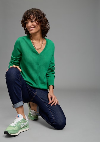 FLASHLIGHTS Strickjacke in Grün