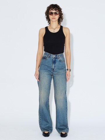 Dr. Denim Regular Jeans 'Echo High Straight' in Blauw