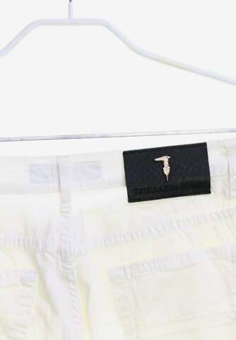 Trussardi Jeans Hose S in Weiß