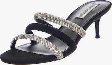STEVE MADDEN Sandały 'Kairo Black Silver' w kolorze czarny: przód