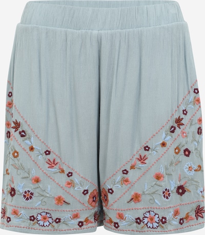 Y.A.S Tall Trousers 'CHELLA' in Light blue / Grey / Orange / Rusty red, Item view