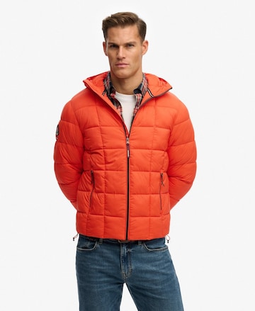 Veste mi-saison 'Fuji' Superdry & Co en orange : devant