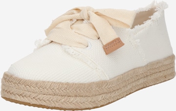 Espadrillas di TOMS in bianco: frontale