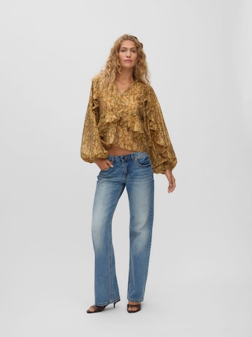 VERO MODA Blouse 'VMCooper' in Brown