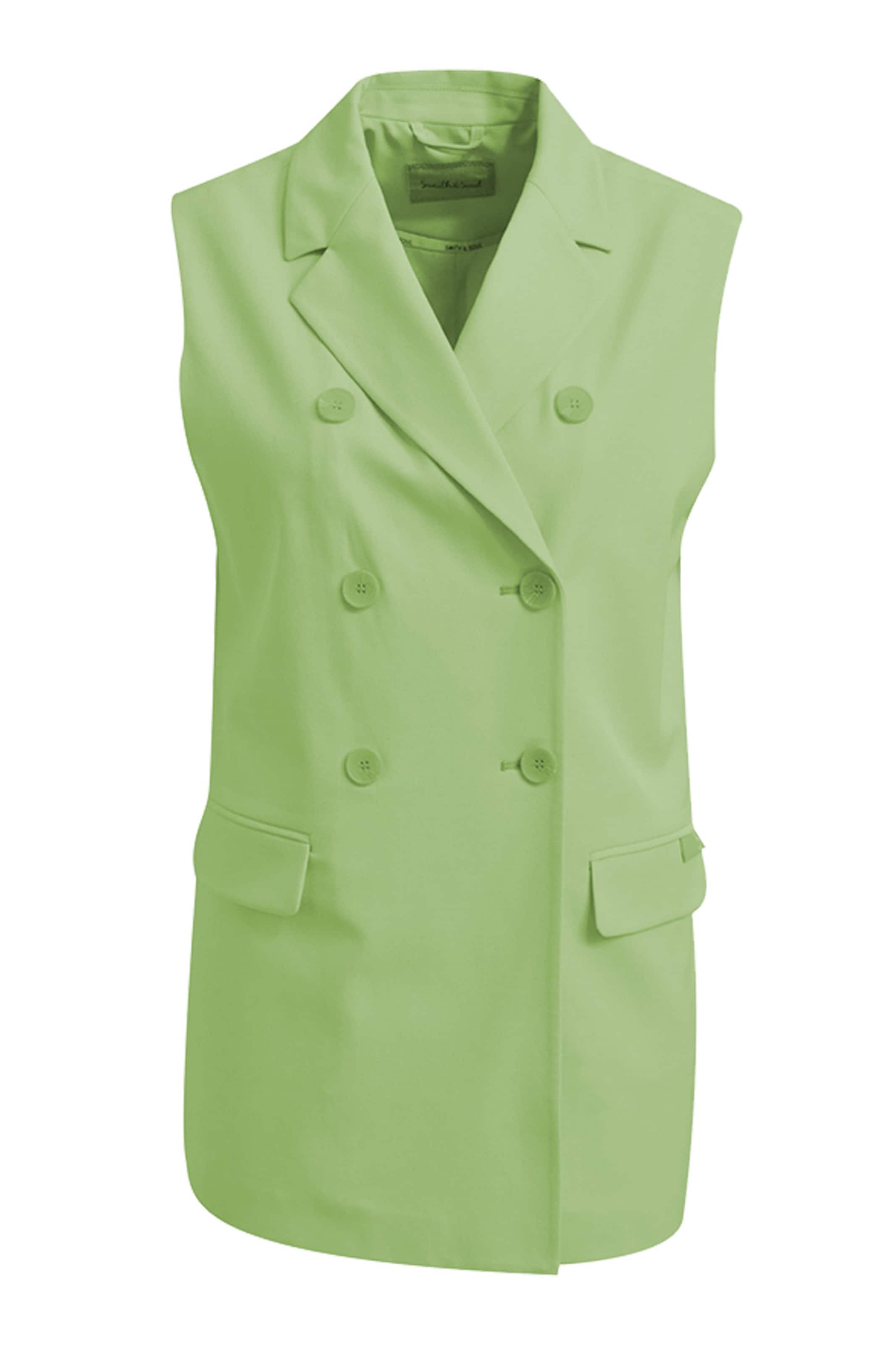 Smith&Soul Suit vest in Green: front