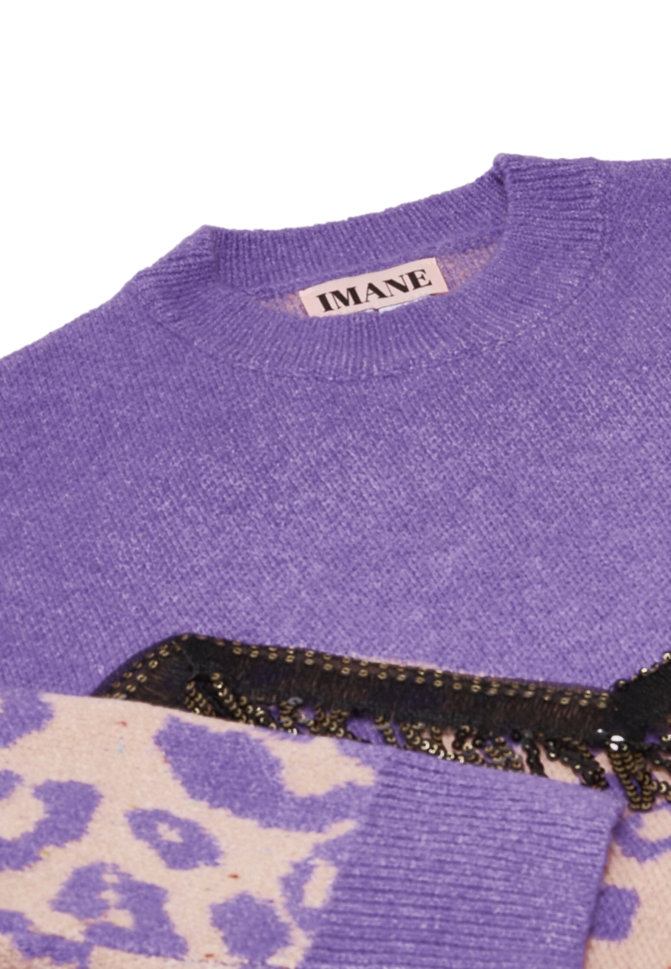 IMANE - Pullover em roxo