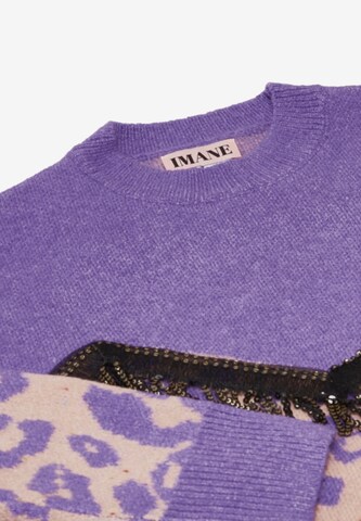 IMANE Sweater in Purple