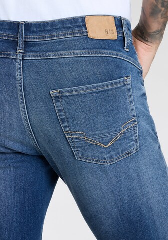 H.I.S EM Regular Jeans in Blau