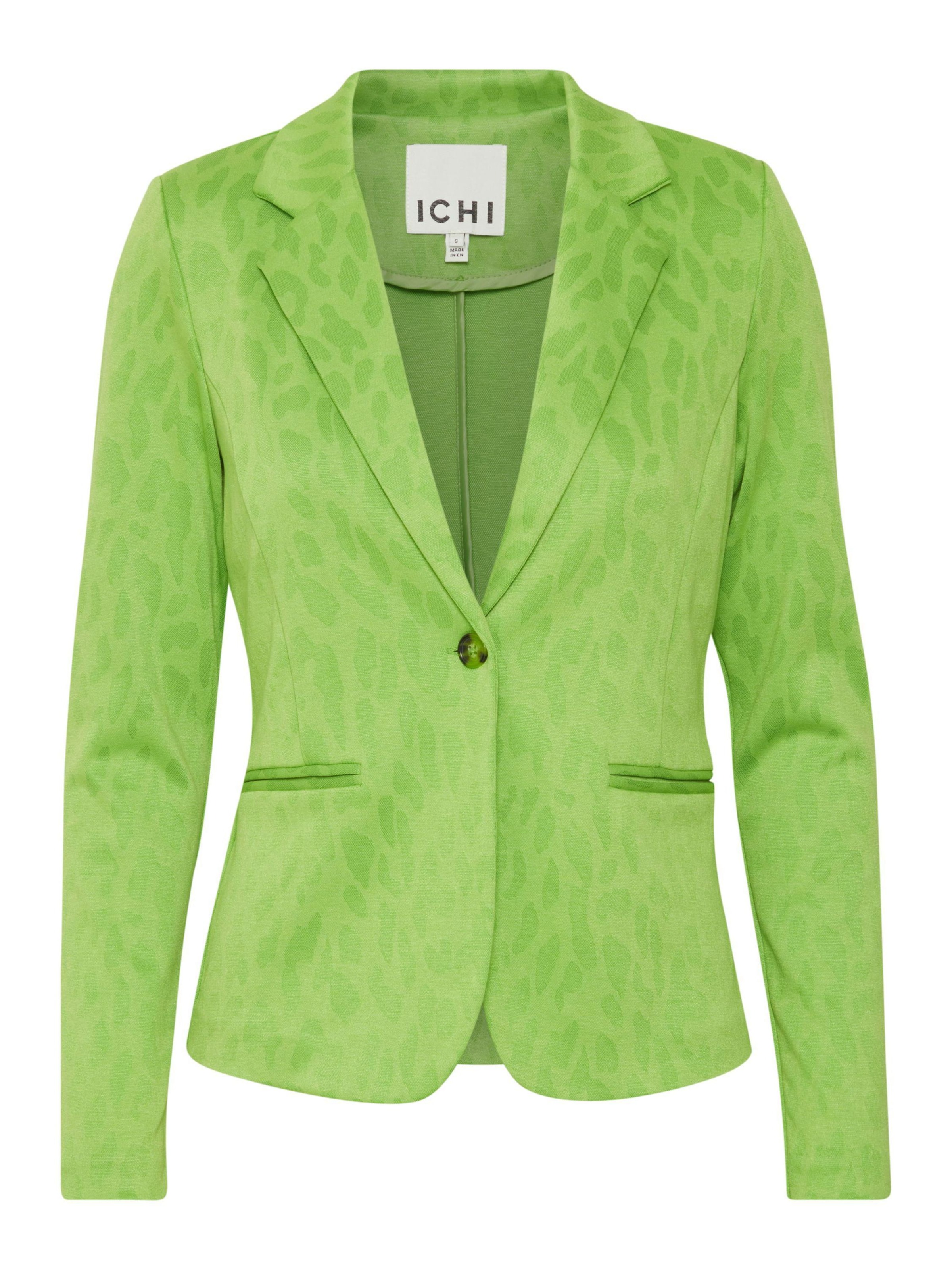 ICHI Blazers 'Kate' in Groen: voorkant